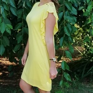 DEX YELLOW DRESS - SMALL